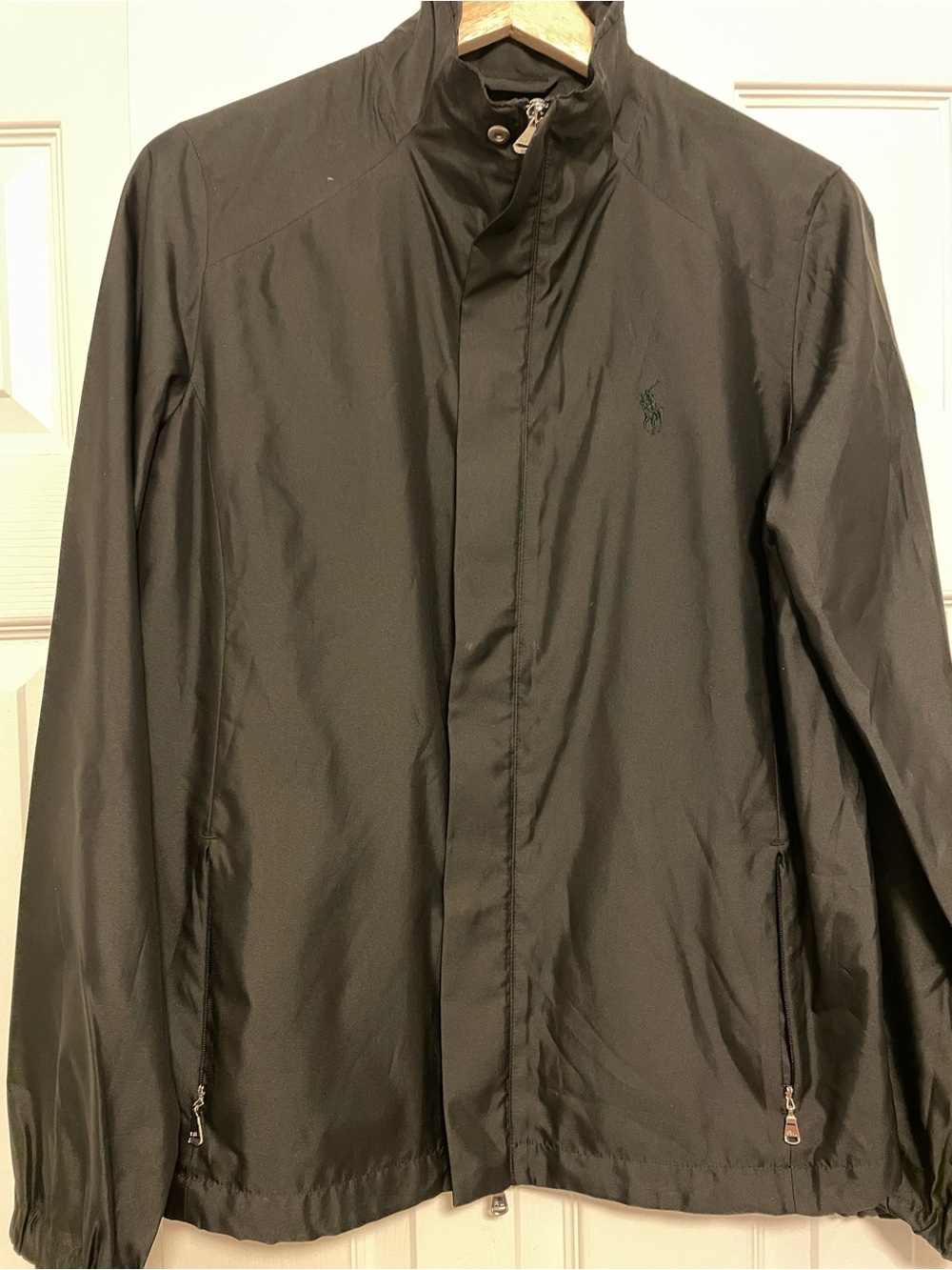 Ralph Lauren Black Men's Windbreaker / Golf Jacket